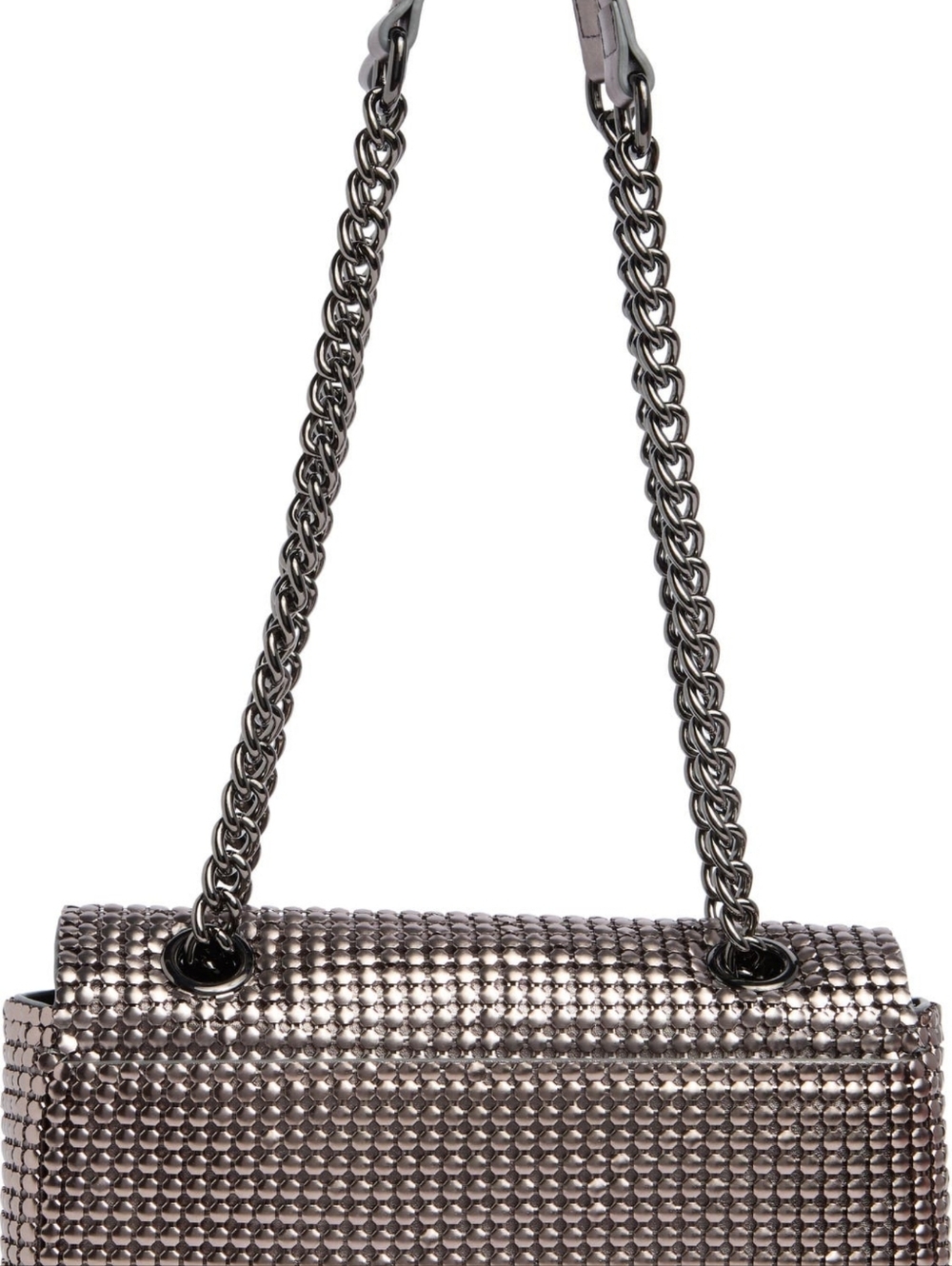 Kurt Geiger Newest Shoulder Bag with Gold Metaleather Chain - Picture 4 of 10
